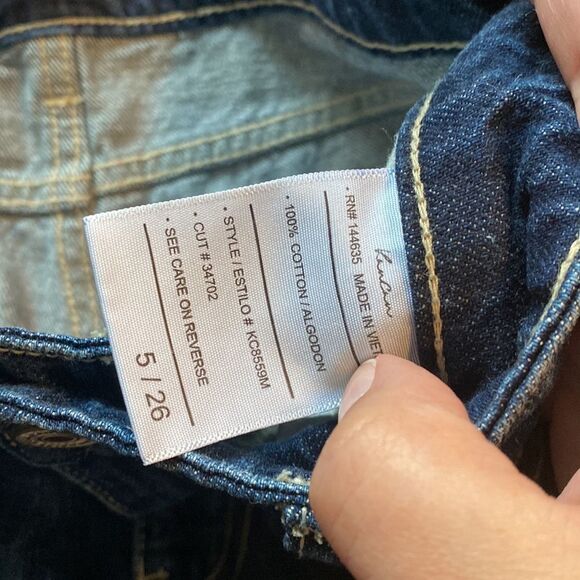 Kancan distressed jeans size 26 - Picture 6 of 7